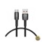 Cablu Date si Incarcare USB-A - USB-C Tech-Protect Ultraboost EVO 100W 0.5m Negru