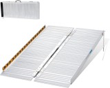 Cumpara ieftin Rampa Pliabila, 122x72x5cm, Capacitate maxima 360 kg, Suprafata Antiderapanta, din Aluminiu Ranforsat - CN