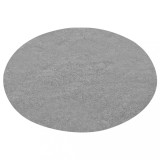 Cumpara ieftin Gazon artificial cu crampoane diam 130 cm, gri rotund