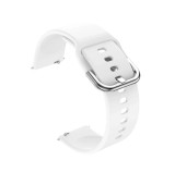 Curea din silicon compatibila cu Huawei Watch GT 7 46mm, Telescoape QR, 22mm, Daisy White
