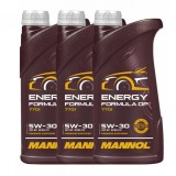Cumpara ieftin Pachet 3 litri Ulei Motor MANNOL Energy Formula OP 5W-30 Sintetic cu Ester (GM dexos2, Low SAPS)