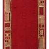Traversa Jena 10, poliamida, rosu bordeaux, latime 100 cm, dreptunghiulara