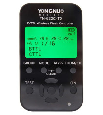 Controloer Flash Trigger YN 622C TX Transmitator cu TTL pentru Canon foto