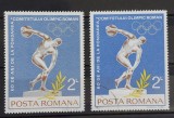 Romania 1974 - Comitetul Olimpic Roman,nuante diferite