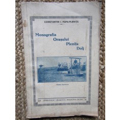 Constantin Papa-Plenita - Monografia orasului Plenita Dolj (1938)