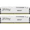 Memorie Kingston FURY Beast White 32GB DDR5 6800MHz CL34 Dual Channel Kit
