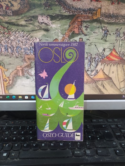 Oslo Guide. Norsk sommerutgave 1982, ghid cu hartă, 193