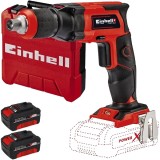 Einhell TE-DY 18 Li PXC + Twinpack - Masina de insurubat - Nm + Set 2 acumulatori Li-Ion 18 V 4 Ah