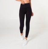 S424-1 Colanti sport cu talie inalta din material elastic reiat
