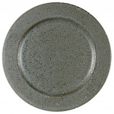 Farfurie - Bitz Stoneware Grey, grey 22cm | Bitz