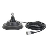 Antena CB PNI S9 lungime 120 cm si magnet cu fluture PNI 120 DV 125 mm inclus