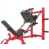 SPORTNOW Mașină leg press pentru sală de gimnastică acasă, antrenament picioare, forță, partea inferioară a corpului, cvadricepși, glutei, bicepși fem