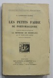 LES PETITS FABRE DE PORTOMAGGIORE , ...AVEC UNE NOTICE SUR LA METHODE DE MOMPIANO par G. LOMBARDO - RADICE , 1929