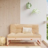 vidaXL Canapea de mijloc de grădină, 120x80 cm, lemn masiv pin 825702