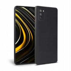 Husa Silicon Comaptibila cu Xiaomi Poco M3 - Tech-Protect Icon Black