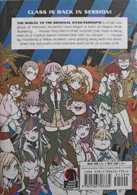 BENZI DESENATE: DANGANRONPA 2 VOL.1 ULTIMATE LUCK AND HOPE AND DESPAIR-CREATED BY SPIKE CHUNSOFT, MANGA BY KYOUS foto