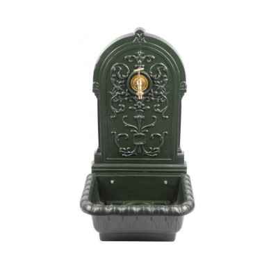 Chiuveta de gradina, fonta, verde, 44x36x76 cm foto