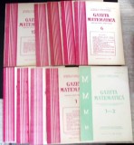 GAZETA MATEMATICA 1982 NR.1-12 (11 REVISTE)-MARCEL TENA-361710