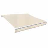 Gossi cadru copertina 4x3 m, aluminiu, cu rulare automata