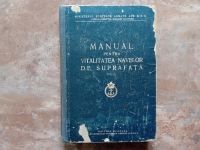 MANUALUL PENTRU VITALITATEA NAVELOR DE SUPRAFATA, 1965 foto