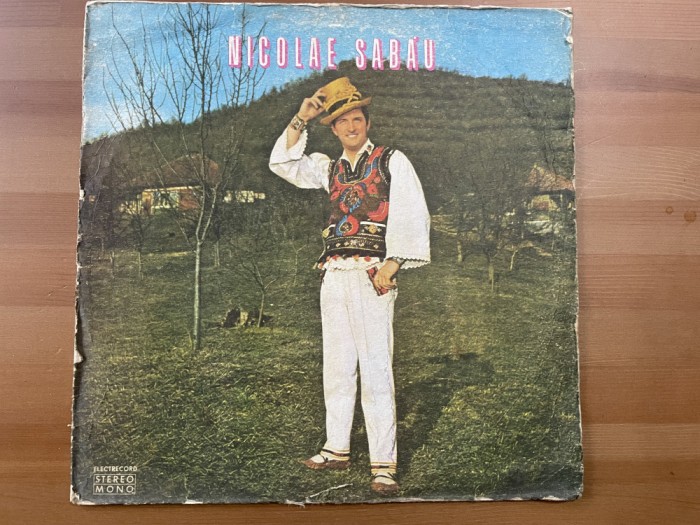 nicolae sabau disc vinyl lp muzica populara folclor electrecord ST EPE 01024 VG