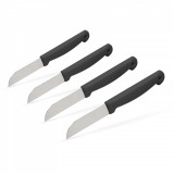 Set cutite de bucatarie negre - 4 piese Best CarHome