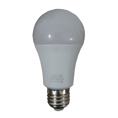 Bec cu LED , senzor sunet , 9 W , fasung E 27 , lumina calda , elSales , alb foto