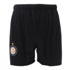 Inter Milano pantaloni scurți de fotbal black - S