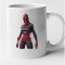 Cana alba personalizata Fortnite - Red Knight, INOVATIX&reg;. 330ml