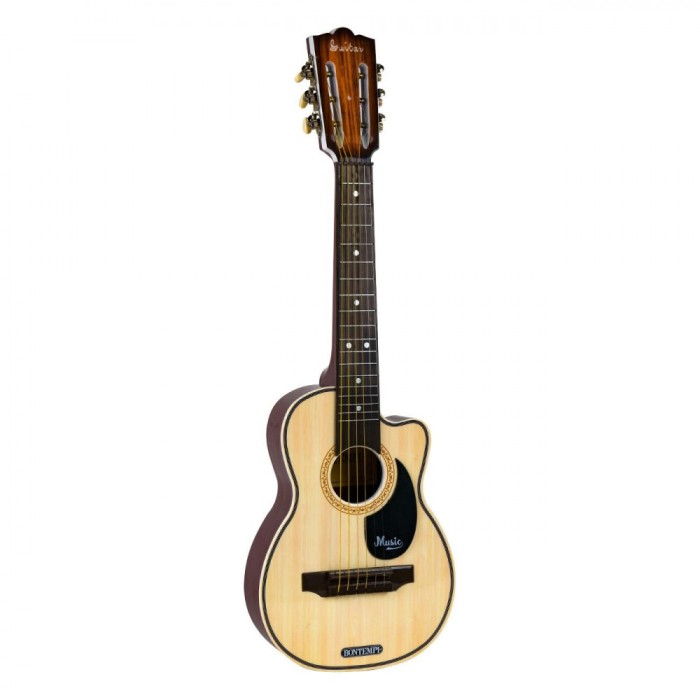 Chitară Clasică Bontempi, Model Spaniol, 71 cm, 6 Corzi, Sunete Realiste, Mecanism Metalic