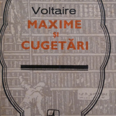 Maxime si cugetari Voltaire 1974