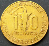 Cumpara ieftin Moneda exotica 10 FRANCI - AFRICA de VEST, anul 1987 * cod 2019 A