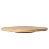 Cumpara ieftin Platou rotativ din bambus pentru prezentare si servire Pufo Cuisine, 30 cm