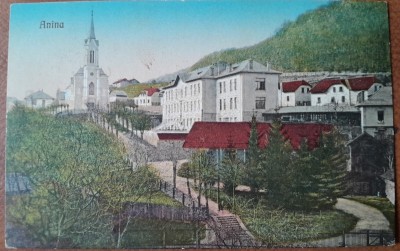 Carte postala, Anina, perioada interbelica foto