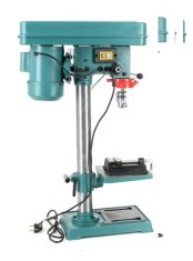 Bormasina de banc BESTCRAFT EC513, 1450W, 2700 rpm, 12 trepte de viteza, verde-griu, 16mm foto