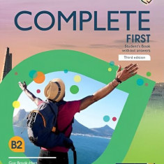 Complete First Student's Book without Answers 3rd Edition - Paperback brosat - Cambridge