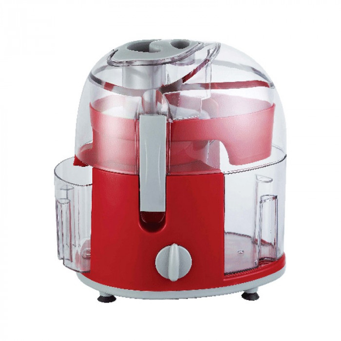 Storcator de fructe Hausberg, 350 W, 400 ml, Rosu