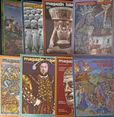 LOT 8 REVISTE MAGAZIN ISTORIC, MAI-DECEMBRIE 2021-COLECTIV-319940 foto