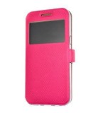 Husa Flip Book S-View Samsung J7 2017 j730 Fashion Roz