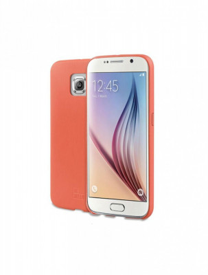 Husa Silicon Samsung Galaxy S6 g920 Thin Back Case Orange foto