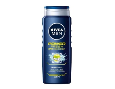 Gel de dus Nivea Power Refresh, 500 ml foto