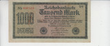 M1 - Bancnota foarte veche - Germania - 1000 marci - 1922