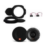 Kit audio VW Passat B6 fata, boxe, inele mdf, mufe adaptoare