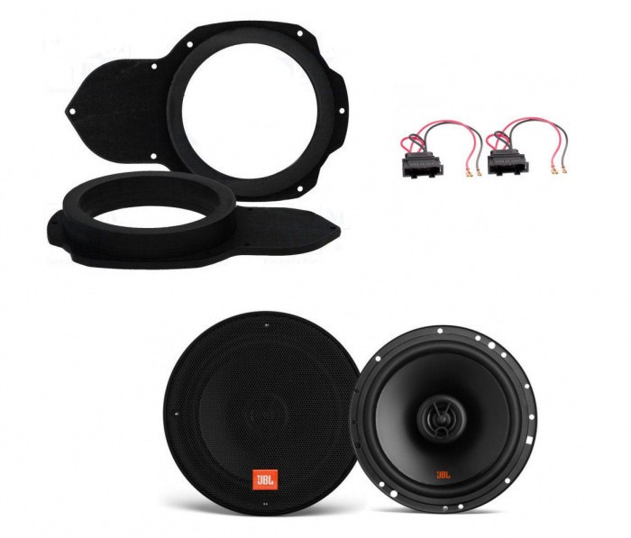 Kit audio VW Passat B6 fata, boxe, inele mdf, mufe adaptoare