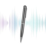 Stilou cu recorder audio, TECHNOVICI, dispozitiv inregistrare si scriere simultana, stilou digital cu microfon, Oem
