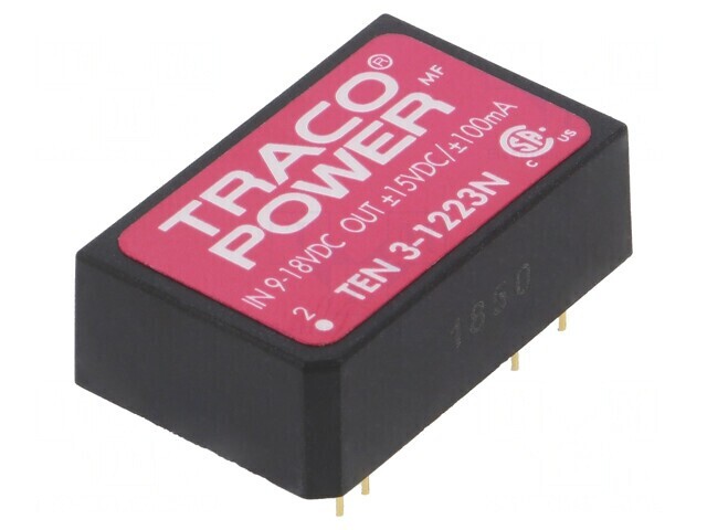 Convertor DC/DC 3W 9-18V la &plusmn;15V DIP24