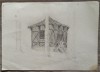 Foisor in padure// desen in creion, nesemnat si nedatat, Portrete, Cerneala, Altul