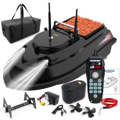 Barca Plantat, Nadit si Momit iUni V066, 1 cuva, 200 puncte GPS, 18000mAh, 3kg, 1000m, 20km/h