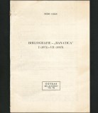 BIBLIOGRAFIE - &bdquo;BANATICA&rdquo; I (1971) / VII (1983) - EXTRAS - PETRU CĂLIN