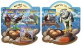 Sierra Leone 2015: Lumea Pasarilor - Set Complet Colita + Bloc MNH, Timbre Straine